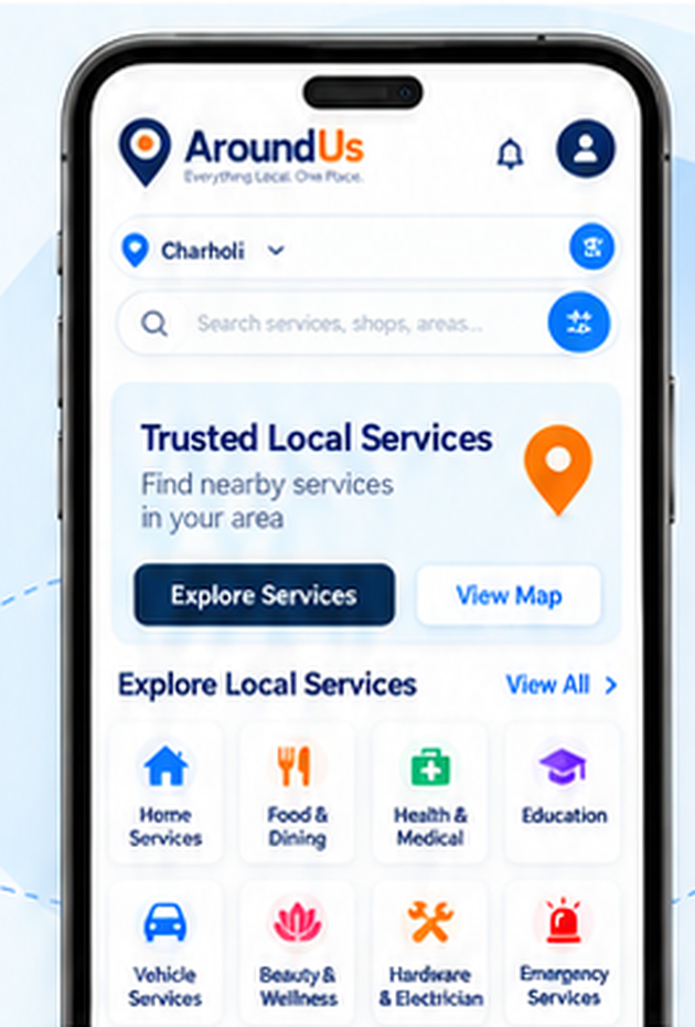 AroundUs mobile app
